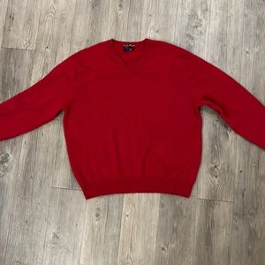 XL Cashmere Red Sweater